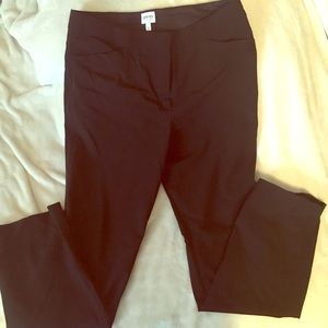 Armani wool slacks 44 women’s black dress pants